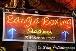 Entrée Bangla boxing Stadium - Patong Beach - Phuket