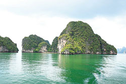 Formations rocheuses de la baie de Phang Nga