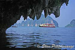 James Bond Island and rock formations in Phang Nga Bay