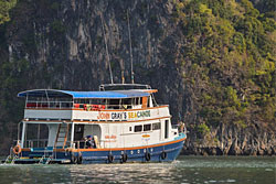 Bateau de John Gray Seacanoe - Baie de Phang Nga