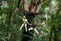 Double tyrolienne jungle Flying Hanuman - Kathu - Phuket
