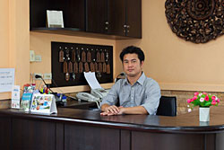 Bangtao Kanita House front desk Reception - Phuket