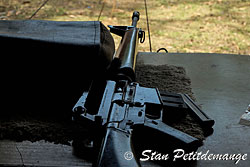 M16 at the Kathu shooting range - Phuket