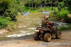 ATV and white water rafting at the Phang Nga Adventure camp