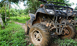 ATV tour at the Phang Nga Phuket Adventure Camp